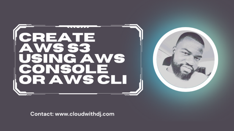 Creating a Private S3 bucket and copy a file into it using the AWS console or AWS CLI