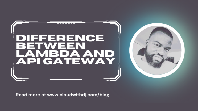 Difference between AWS Lambda and Amazon API Gateway