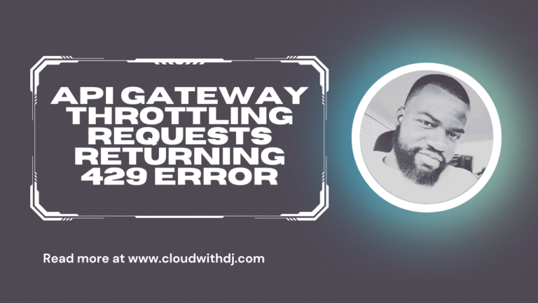 How To Troubleshoot API Gateway Throttling Requests Returning 429 Error